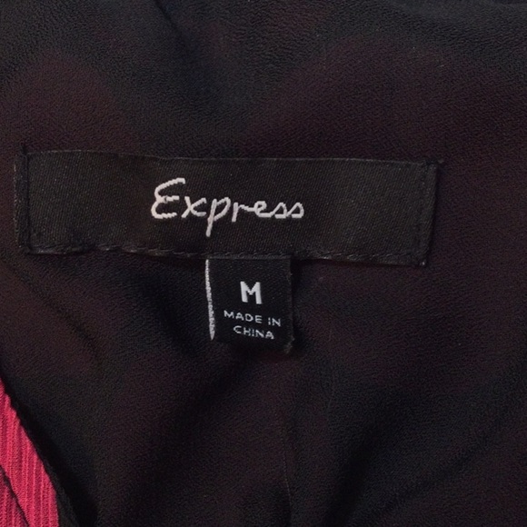 Express Silk Polka Dot Baby Doll Mini Sz M - Picture 9 of 14